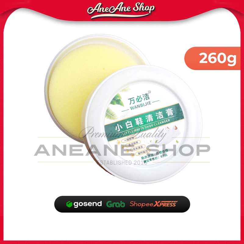 Cream Pembersih Pemutih Sepatu Semir Sepatu Putih Krim Pembersih Serbaguna