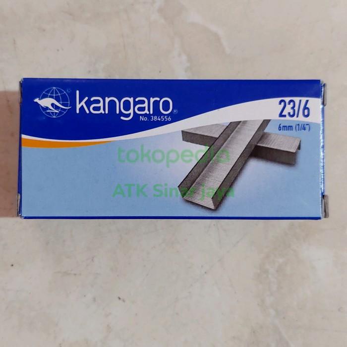 

Isi Staples kangaro 23/6(1/4") 6 mm / isi gun tacker / isi stapler