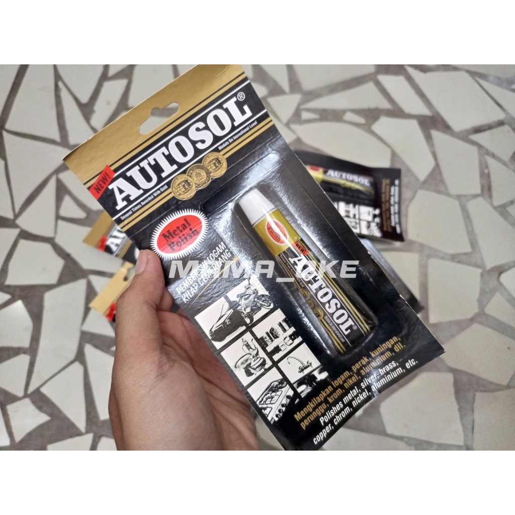 Autosol Metal Polish / Pembersih logam  / Pengkilap Logam