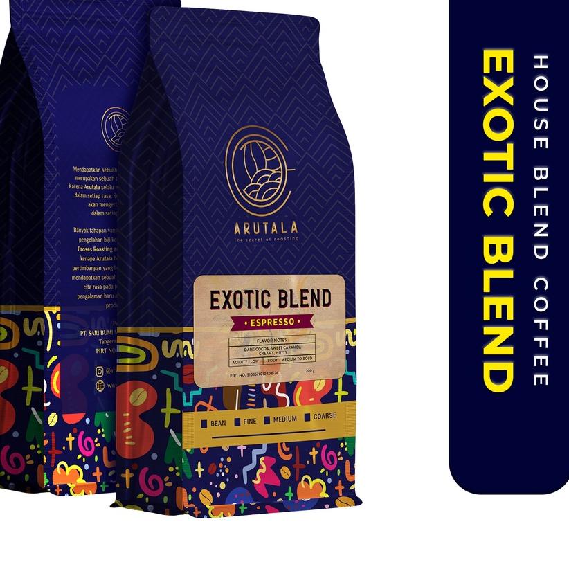 

➷ ARUTALA Kopi Exotic Blend Espresso 200 gram ♢