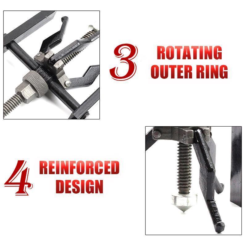 Treker Bearing Puller Pilot Bearing Puller Inner Treker Riku Cabut Bearing Dalam Ukuran 16-38mm Gear Extractor 3 Kaki Jaw Mesin Motor