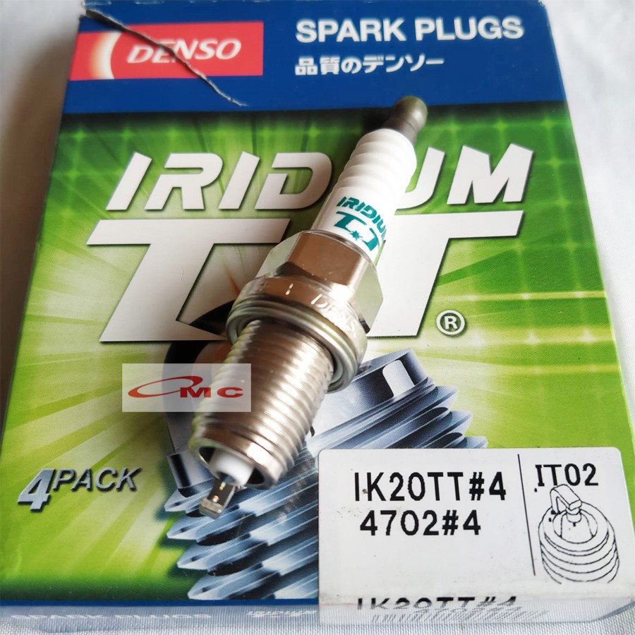 Busi Iridium TT Spark Plug Camry Harrier Alphard Jazz BRV Denso IK20TT