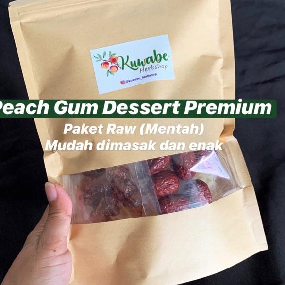 

➲ PEACH GUM DESSERT [Family Pack] / Paket Raw (mentah)/TaoJiao Set (6-7 cups 400ml) ✈