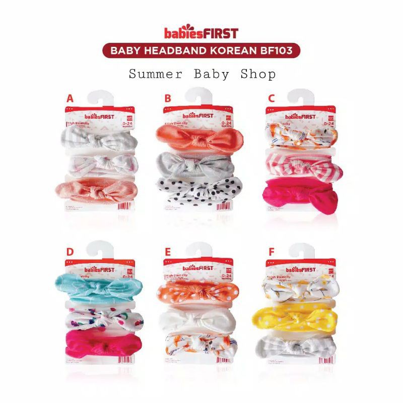 Babies First Headband Korea Isi 3