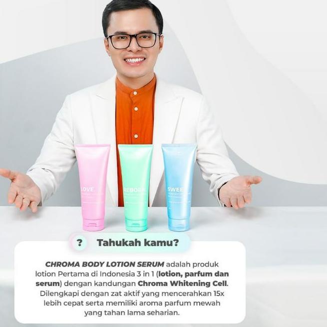 ℗ Body Lotion Bening's Skincare By  Pratama Benings Chroma Body Lotion Serum UV Protection Kromosom 