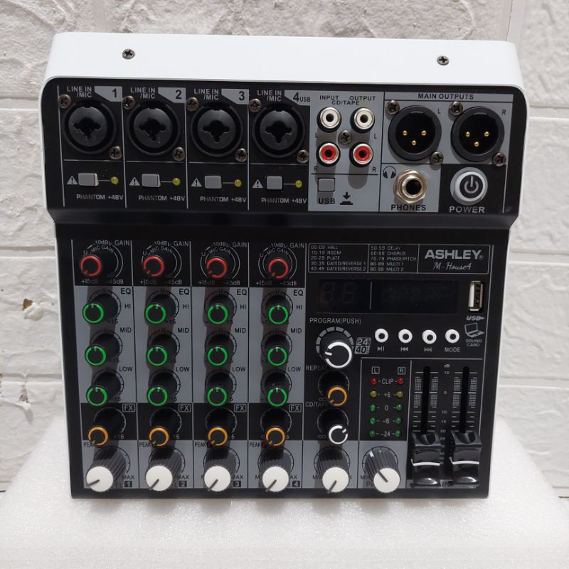 Ashley Mhouse4 mixer 4 channel mixer audio 4 chanel Ashley M House 4