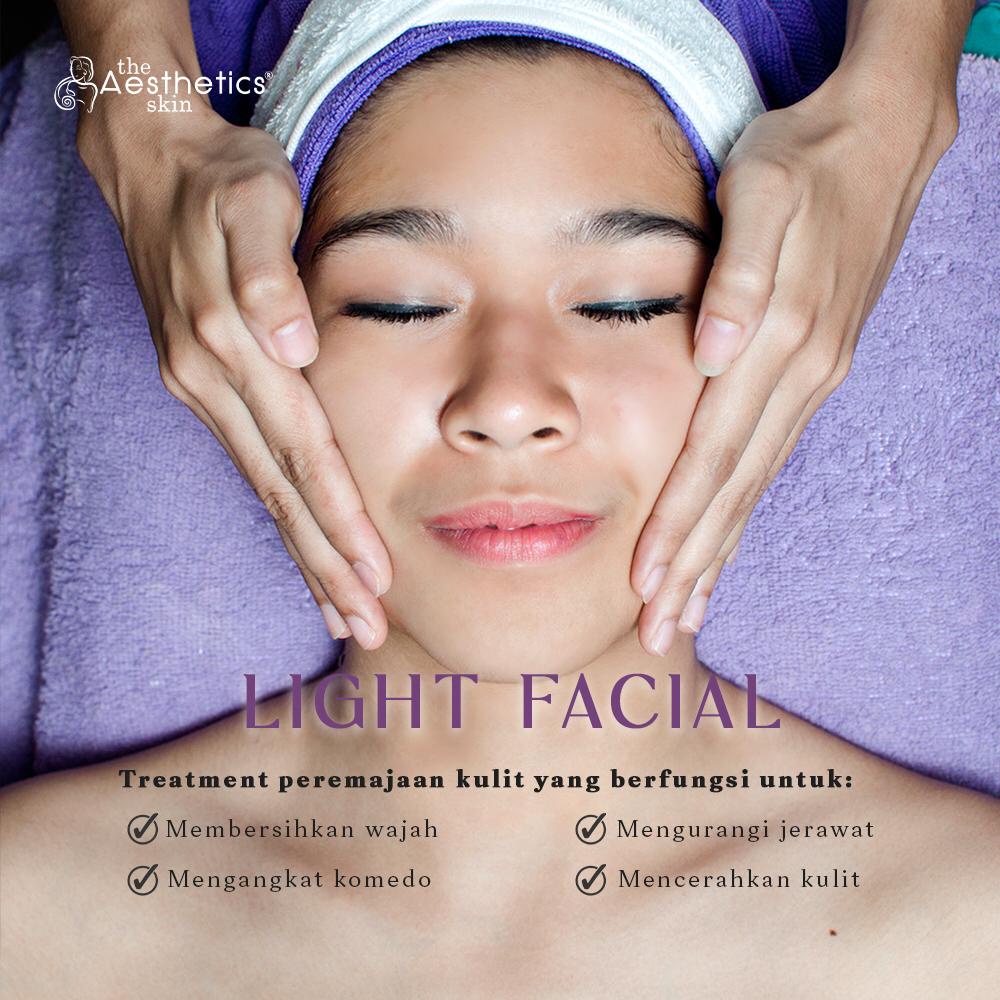 The Aesthetics Skin Moist in Jar + Treatment Light Facial