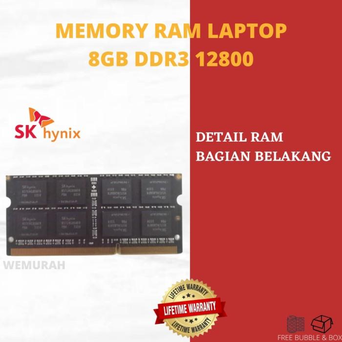 Memory RAM Laptop 8GB DDR3 12800 - RAM Sodimm 8GB DDR3 seri L/Non L