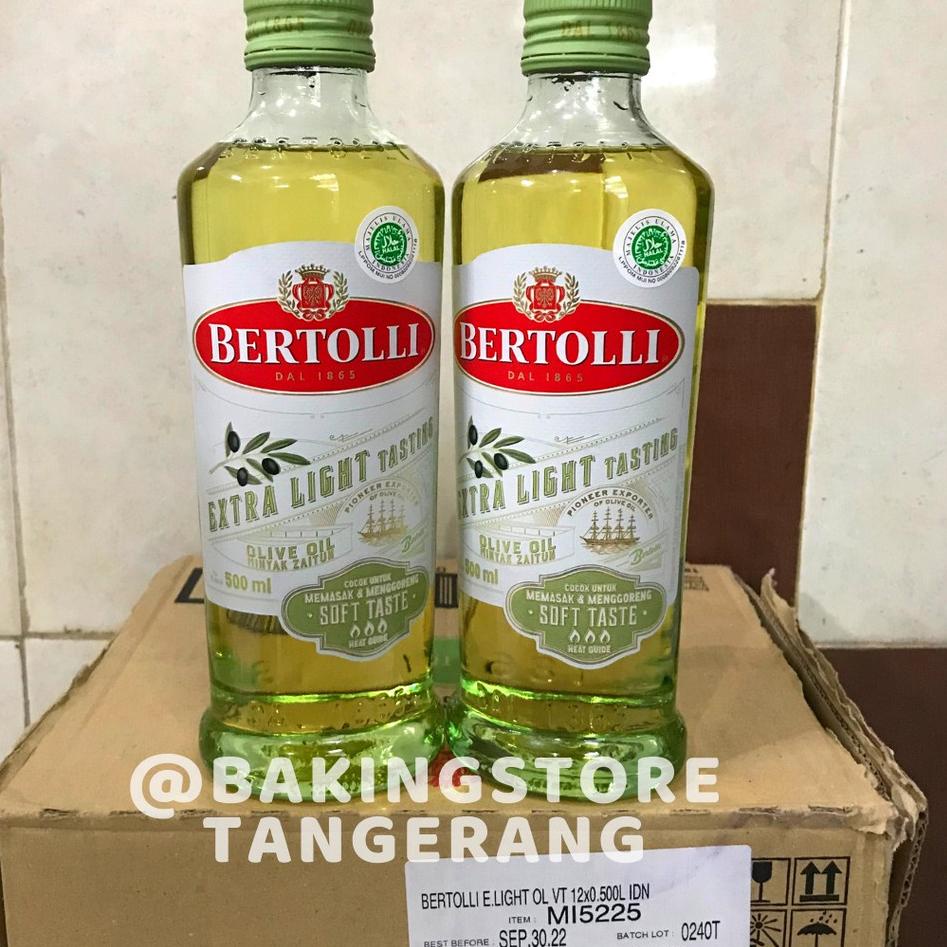 

❅ Bertolli Extra Light Olive Oil Minyak Zaitun 500 ml ➭