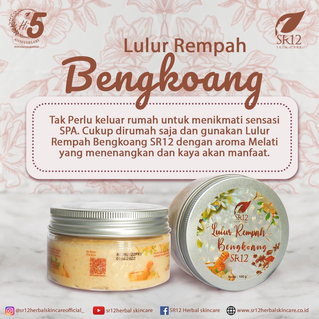 LULUR BENGKOANG by sr12 membersihkan kotoran daki di badan