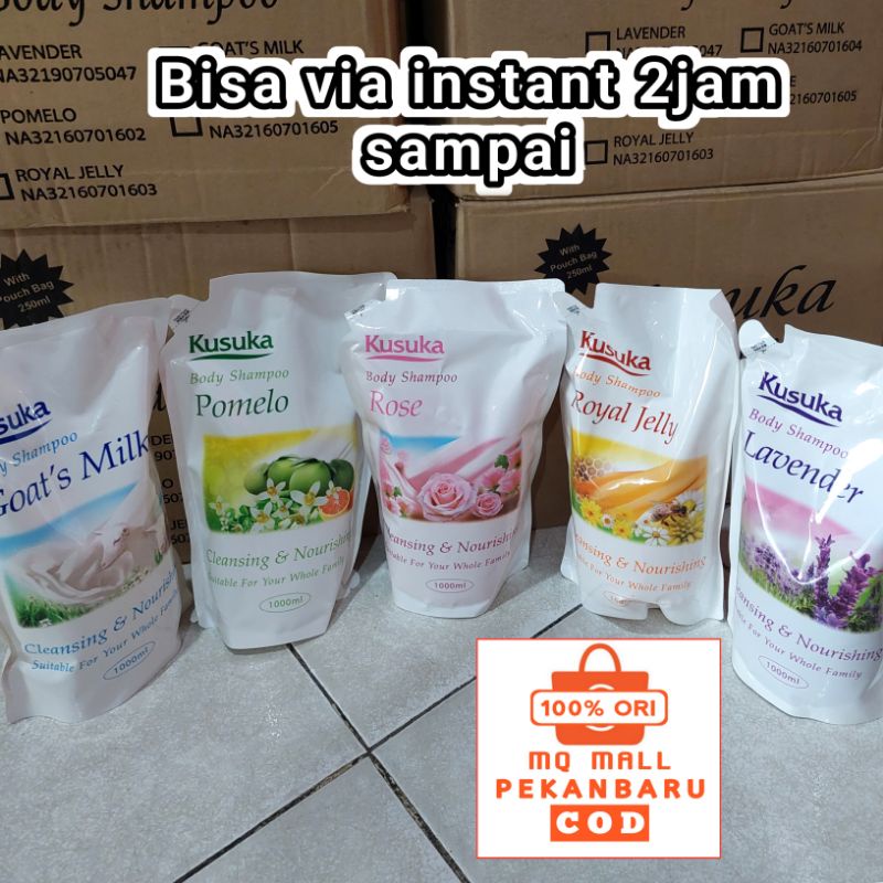 Sabun Mandi Cair Kusuka - [ Refil 1000ml ]