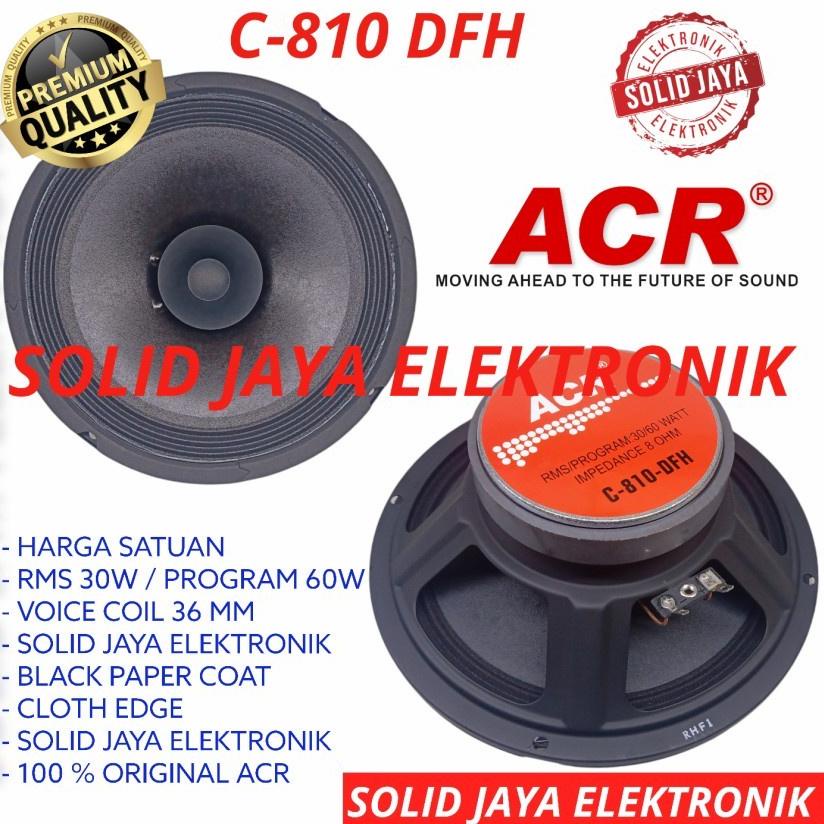 ➩ SPEAKER ACR 8 INC C-810-DFH FULL RANGE C 810 DFH FULLRANGE C-810 C810 8" FULRANGE VOKAL VOCAL 8INC