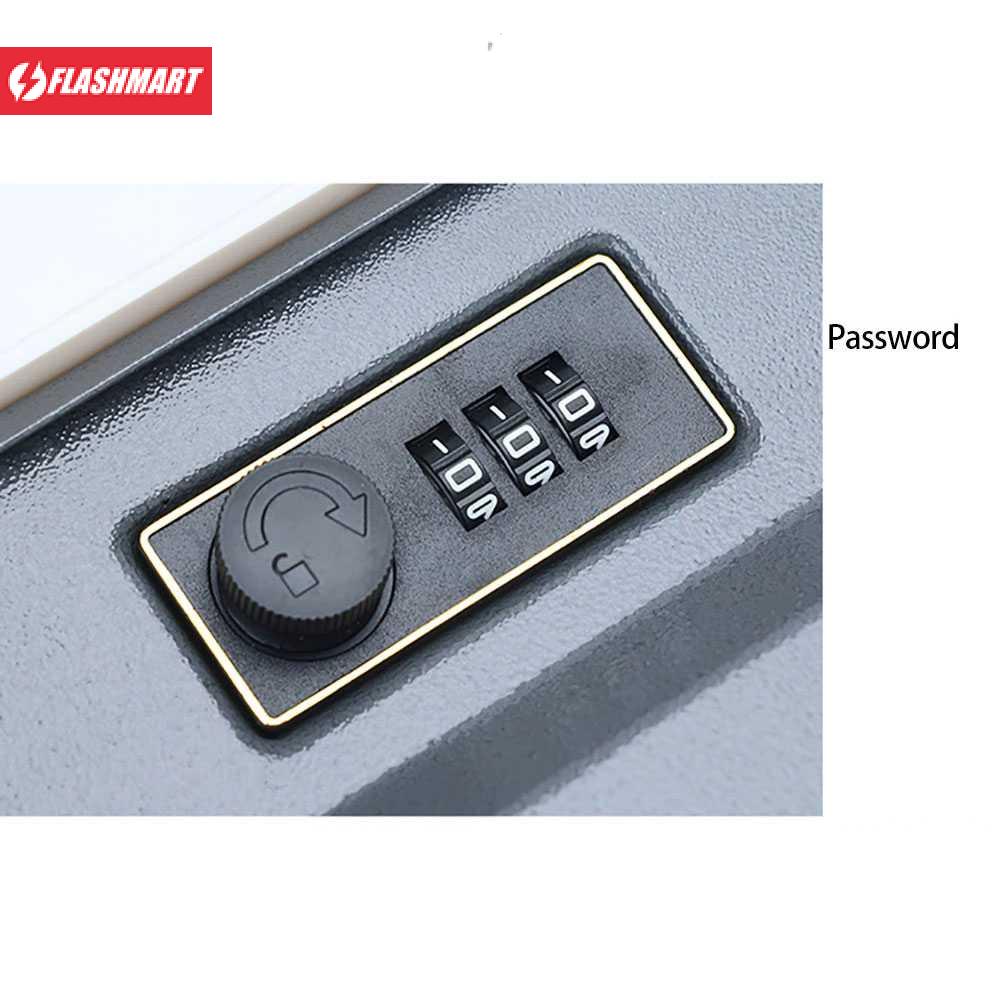 Flashmart Brankas Pengaman / Kotak Buku Novel Security Box Password Lock / Kode Size S - DHZ005