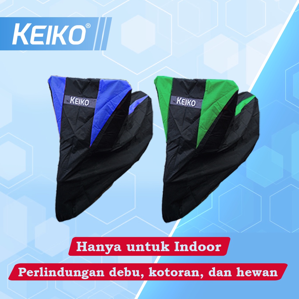 Cover Sarung Selimut Pelindung Penutup Tutup Motor Indoor (L) Vario Revo Vixion Vega Smash CS1 Supra Jupiter Satria Aerox RX MX King Keiko