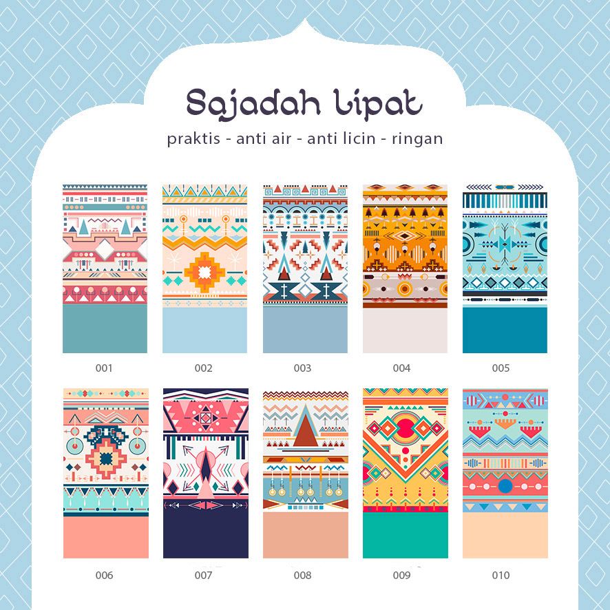 Joselindoprint - SAJADAH LIPAT TRAVEL -  Sajadah Print Custom Nama (GROUP A)