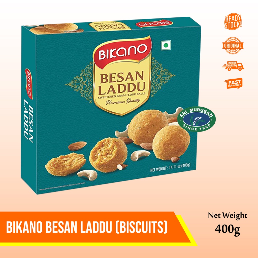 

BIKANO BESAN LADDU 400g (BISCUITS)
