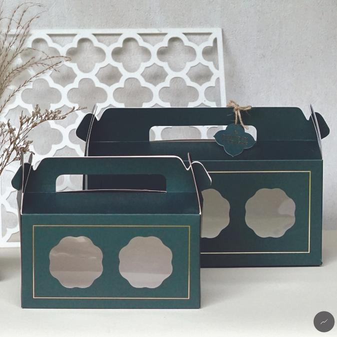 

Gable Box Idul Fitri Dus Kue Kering Lebaran Packaging Hampers (FG-201)