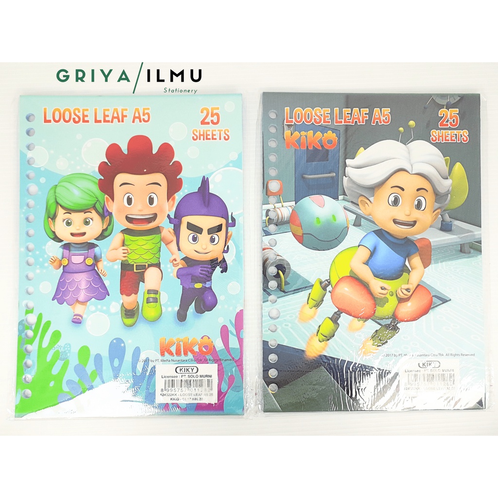 

Lose leaf A5 KIKY Motif Kiko (0070251)