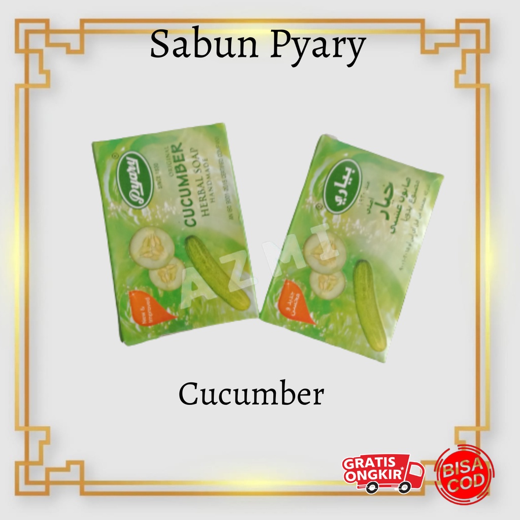 Promo Sabun Pyary Cucumber (Mentimun) Original Arab Saudi
