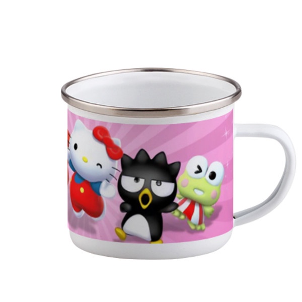 Mug Enamel Hello Kitty & Friends Premium Kado Unik 250 ml