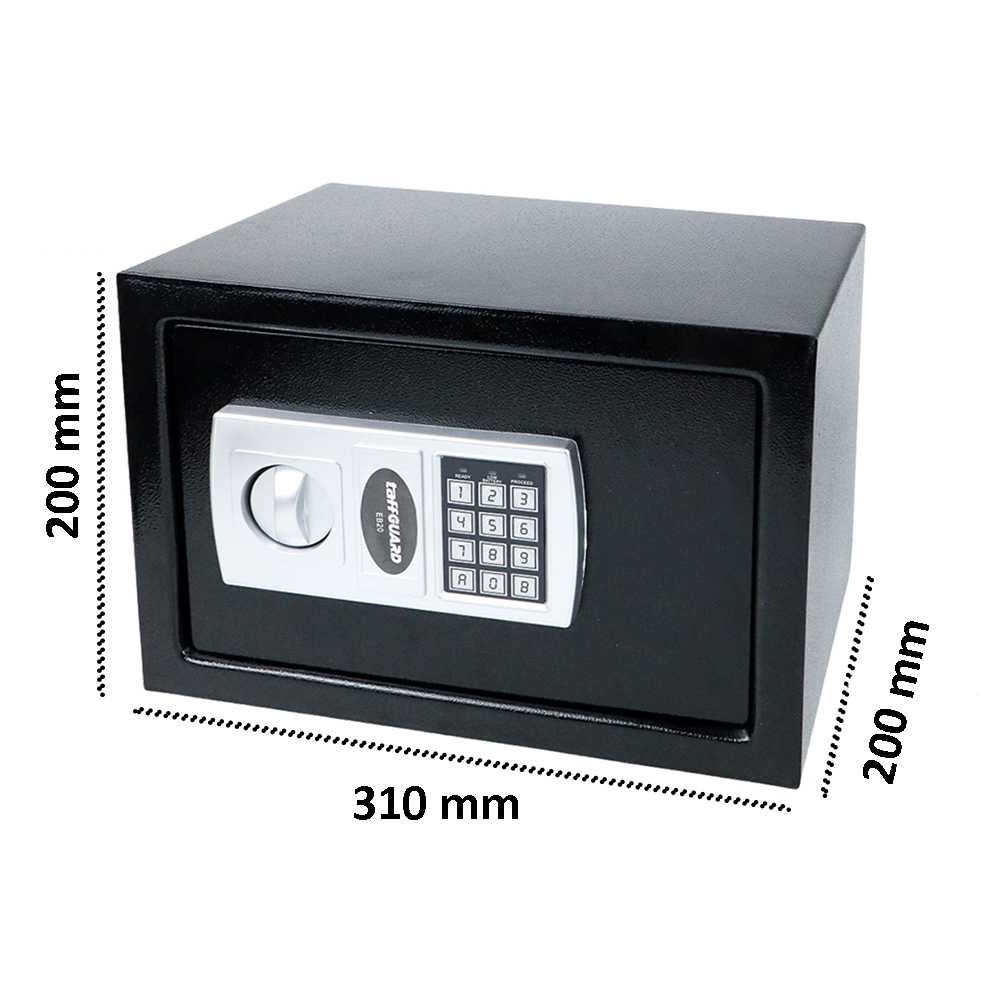 (BISA COD) FTIHSHP GUARD Kotak Brankas Hotel Mini Password Safe Deposit Box - EB20