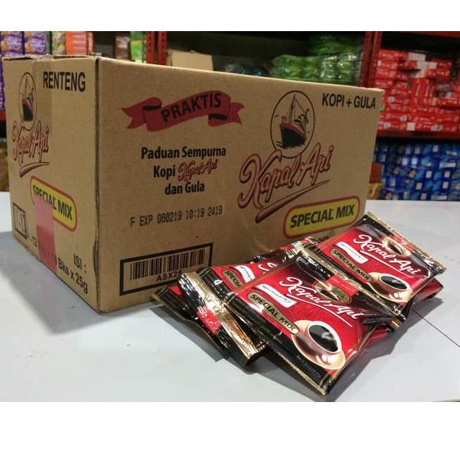 

➩ Kartonan / Kopi Kapal Api Special Mix 1 Dus Isi 120 Sachet / KARTON ☚