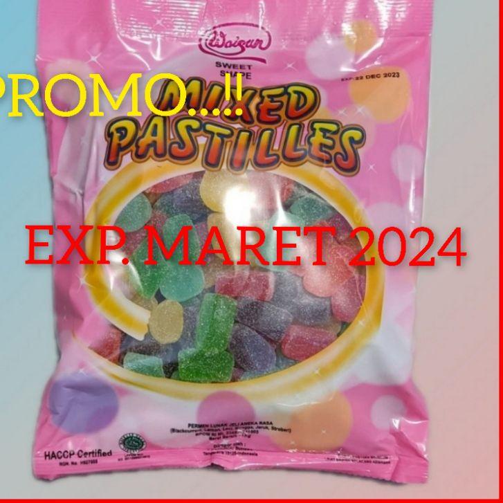 

Lariiss Permen Waisun jelly 1kg/ mixed pastilles/ permen jelly/ jelly malaysia