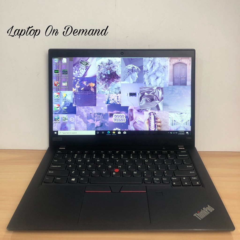 Laptop Lenovo Thinkpad X390 Core I5/I7 Gen 8 - Layar 14&quot; Inch Super Mulus