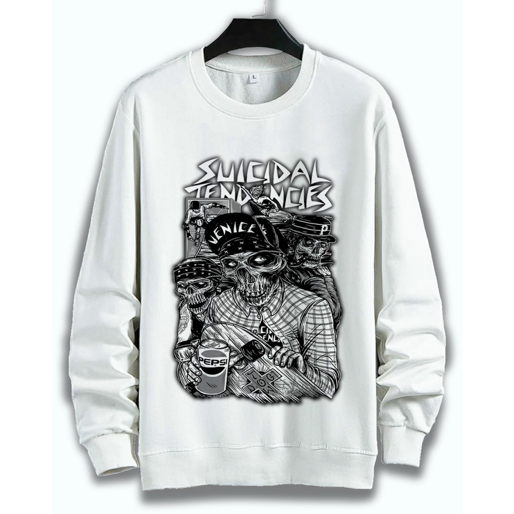 SWEATER UNISEX ZOMBIEPRIA DAN WANITA SWEATER JUMBO