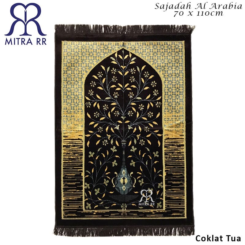 Sajadah Turki Al Arabia Motif Warna | Ukuran Besar 70x110 Sajadah Kanvas