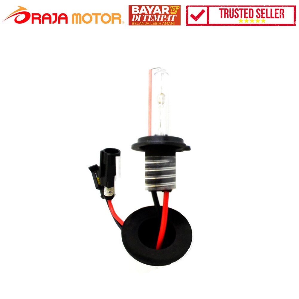 Endlesslite Lampu Motor Bohlam Depan HID H4 dan H6-6000K