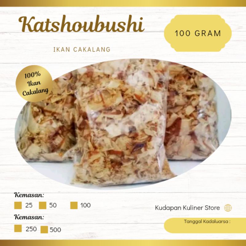 

KATSHOUBUSHI IKAN CAKALANG TABURAN TAKOYAKI 100 GRAM