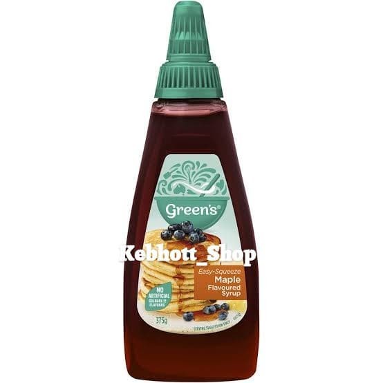 

Green's Mapple Flavoured Syrup 375gr Green Maple Syrup