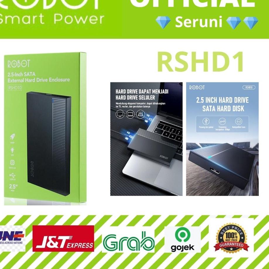 ✭ (SERUNI) Enclosure ROBOT 2.5 Inch Usb 3.0 RSHD10 ❋