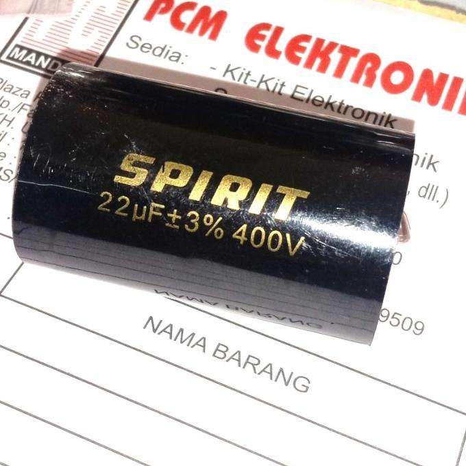 SPIRIT 22uf 400 226 400V SPIRIT Audio Capacitor High Quality pcmelektrob9090 Berkualitas