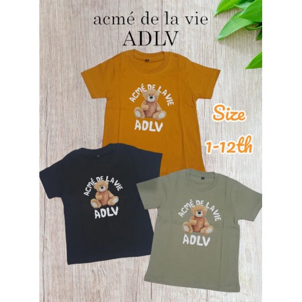 Kaos Anak ADLV Unisex Premium Combed