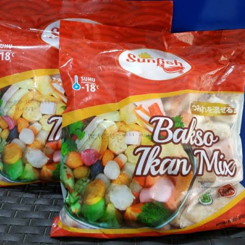 

Bakso ikan mix sunfish 500 gram