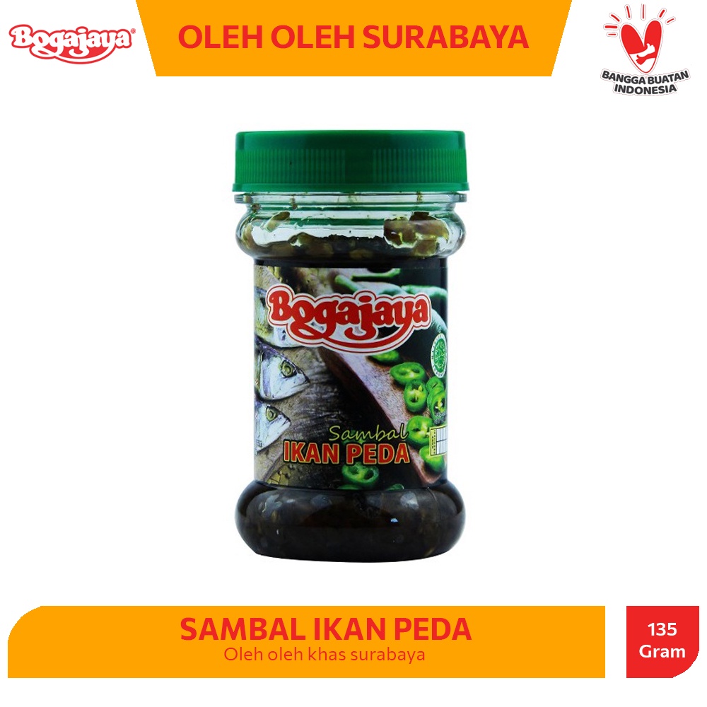 

SAMBAL IKAN PEDA BOGAJAYA SURABAYA 135 GRAM / SAMBAL OLEH OLEH SURABAYA