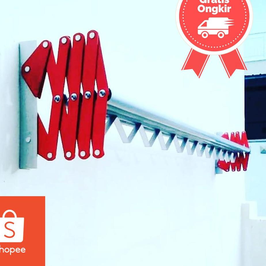 ✷ JEMURAN LIPAT DINDING PRAKTIS KUAT SUPER ✺