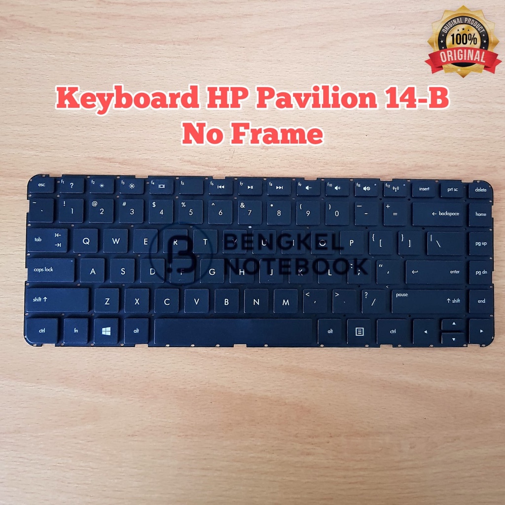 Keyboard HP Pavilion 14-B TouchSmart Sleekbook 14-B 14-F No Frame TPN-Q113 TPN-Q115