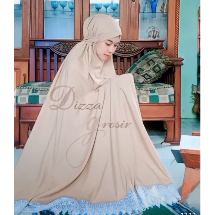 Mukena lesti travel katun premium