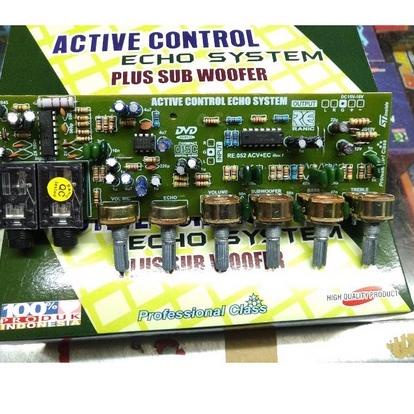 ➤ Kit tone control stereo mic echo subwoofer karaoke ➳
