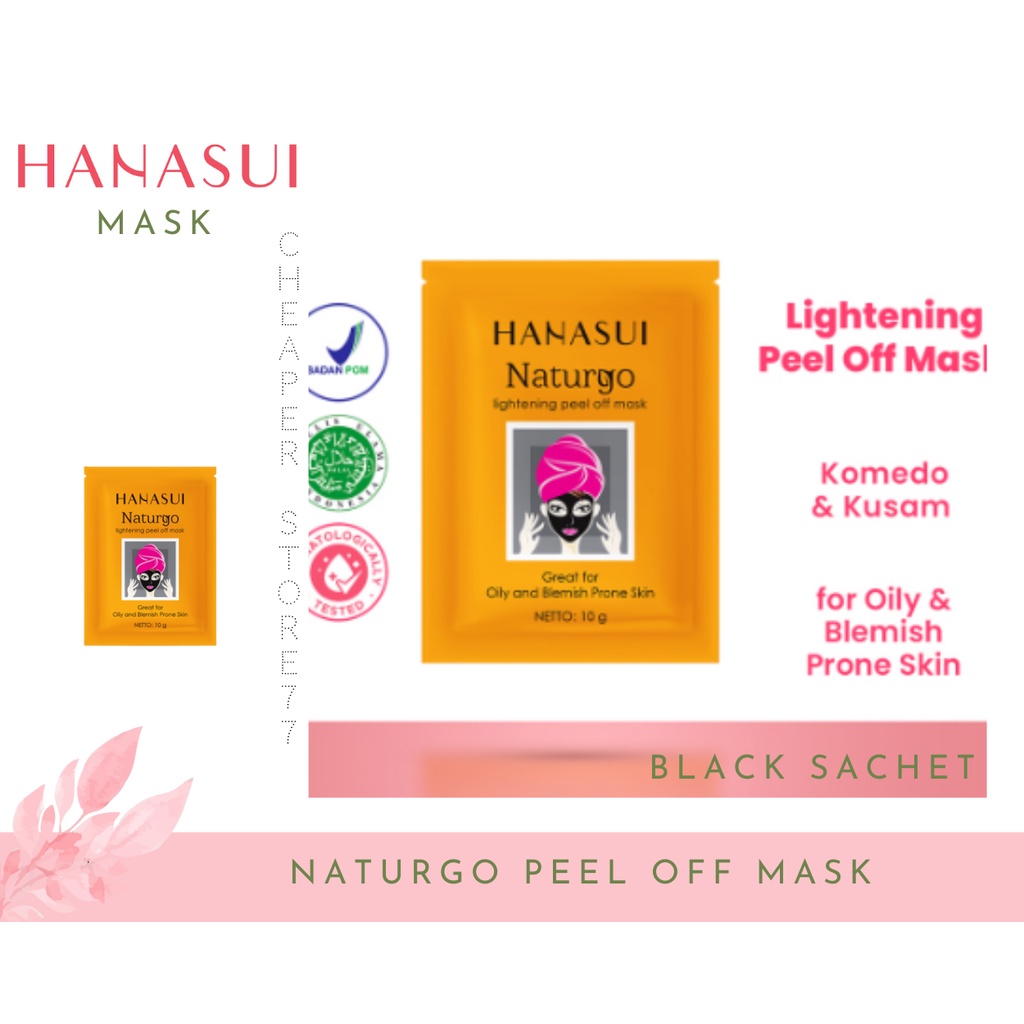 HANASUI - NATURGO BLACK 10 ML &amp; NATURGO GOLD 10 ML