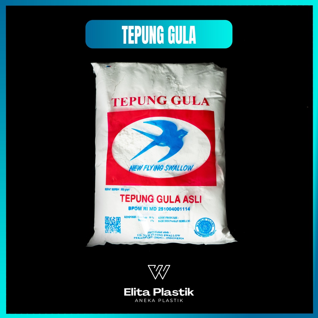 

Tepung Gula SWALLOW MERAH 900gr (BESAR) Pekanbaru