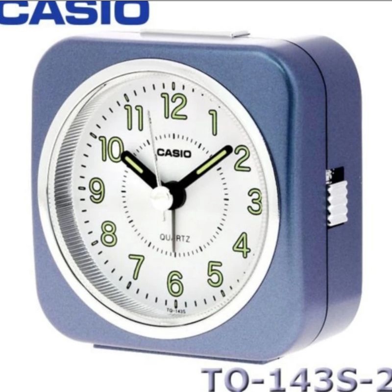 CASIO JAM ALARM MEJA TQ 143 BEEP