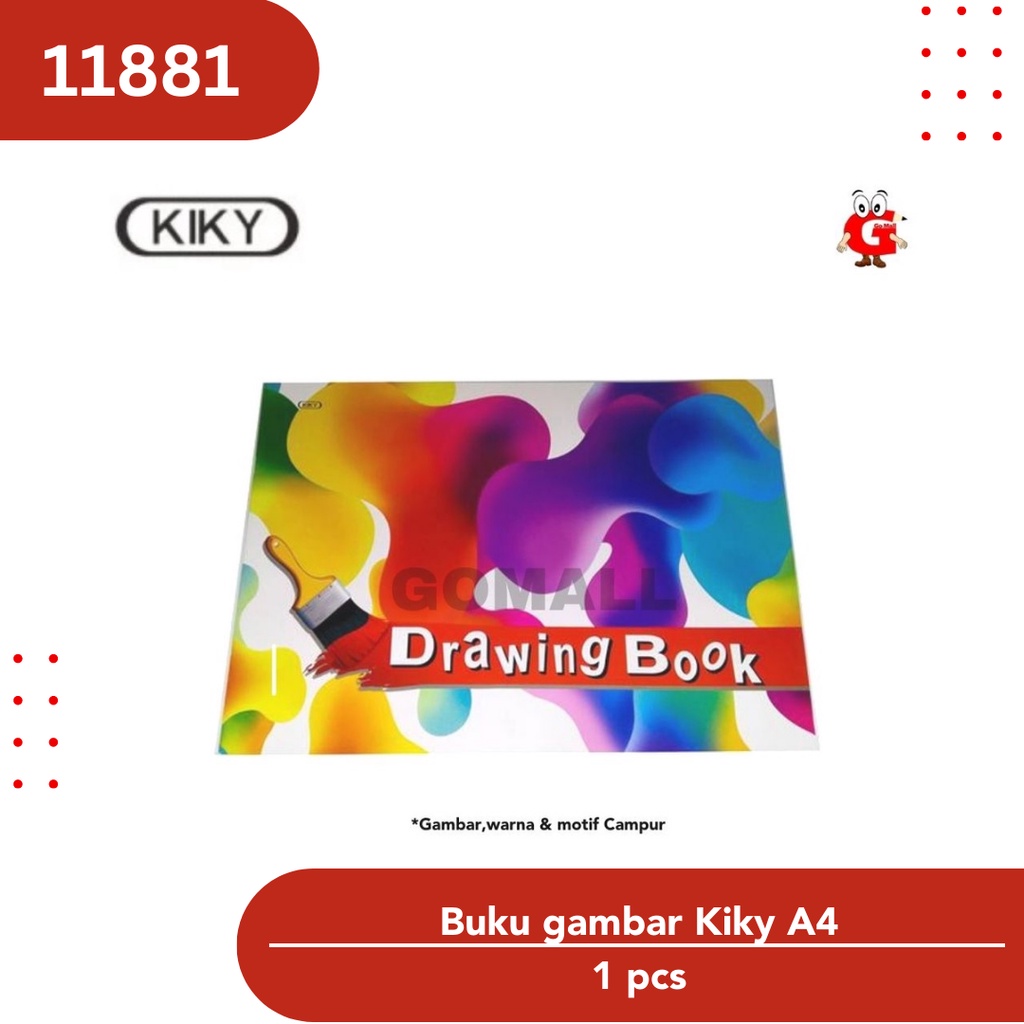 

Buku gambar / Drawing Book Kiky A4