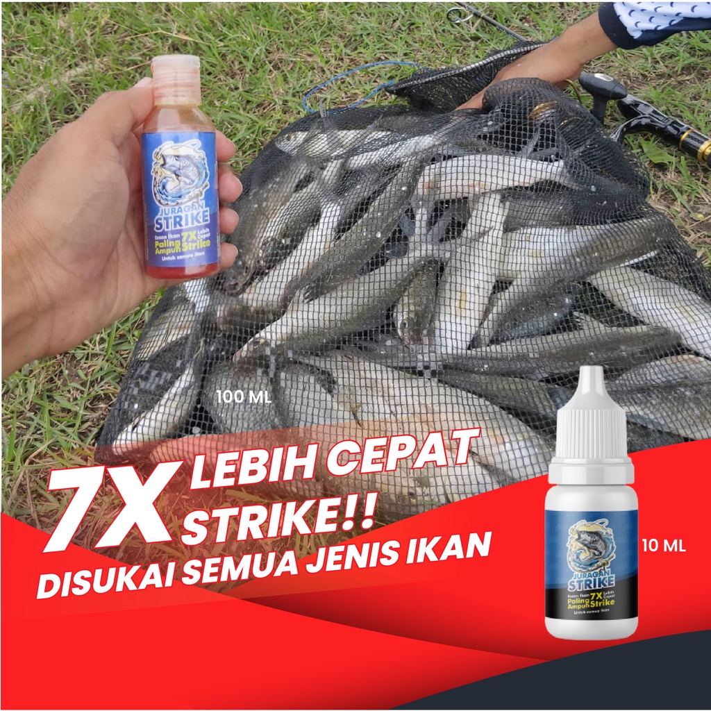Essen Ikan Lele Paling Gacor Juragan Strike 10 ml