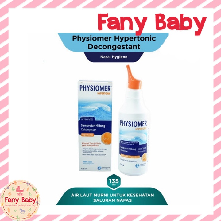 PHYSIOMER HYPERTONIC SEMPROTAN HIDUNG DEKONGESTAN 135ML