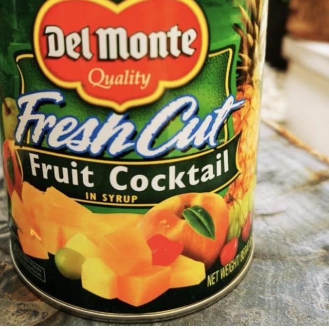 

֍ DELMONTE fresh cut fruit cocktail 825gr /Buah cocktail kaleng ◄