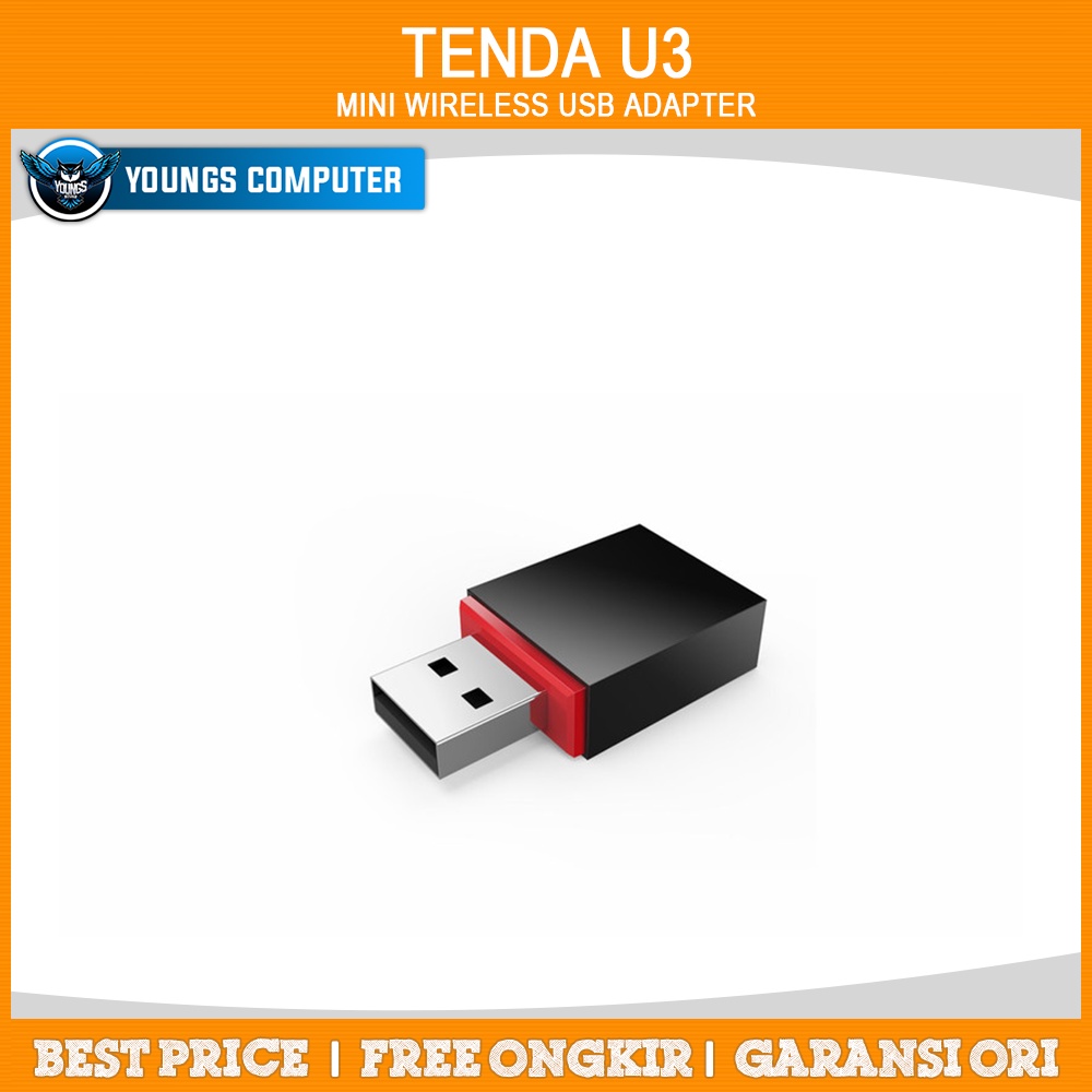 TENDA U3 300Mbps Mini Wireless 11N USB Adapter